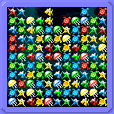 play aqua-rush - a collapse-style game