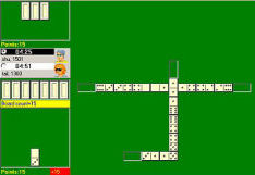 play online dominoes, all5, all fives, block, draw