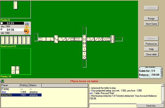 play dominoes online free